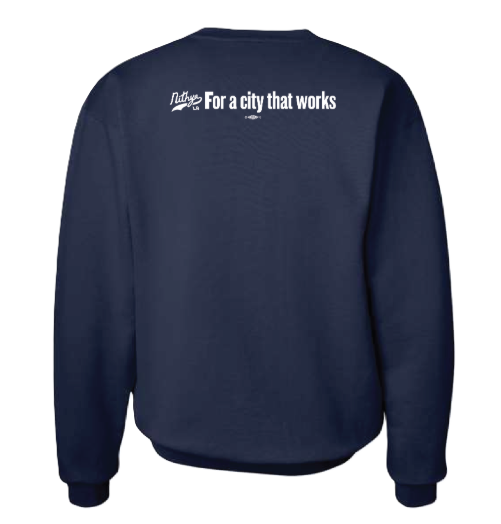 Nithya For Mayor Crewneck Sweatshirt