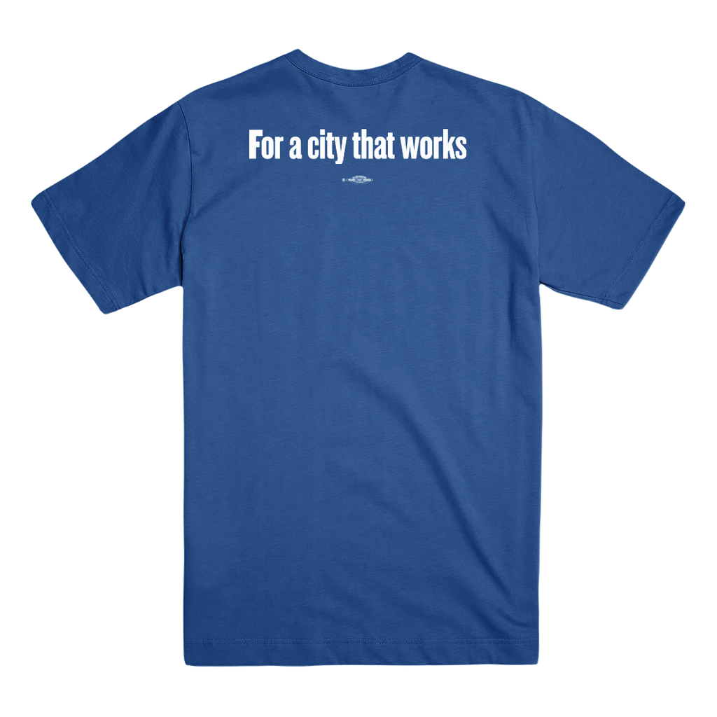 Nithya For Mayor T-Shirt (Blue)