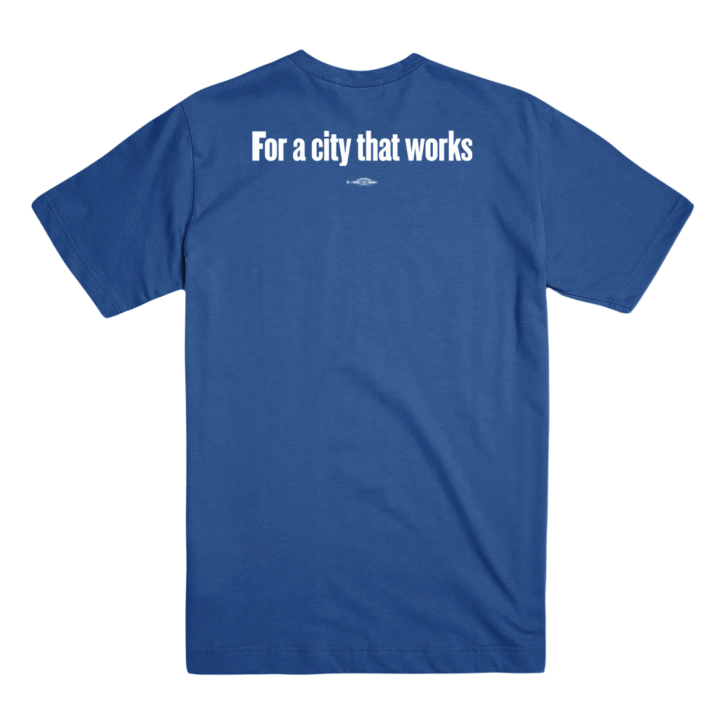 Nithya For Mayor T-Shirt (Blue)