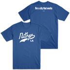 Nithya For Mayor T-Shirt (Blue)