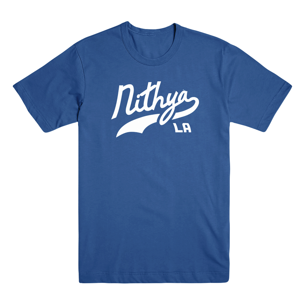 Nithya For Mayor T-Shirt (Blue)